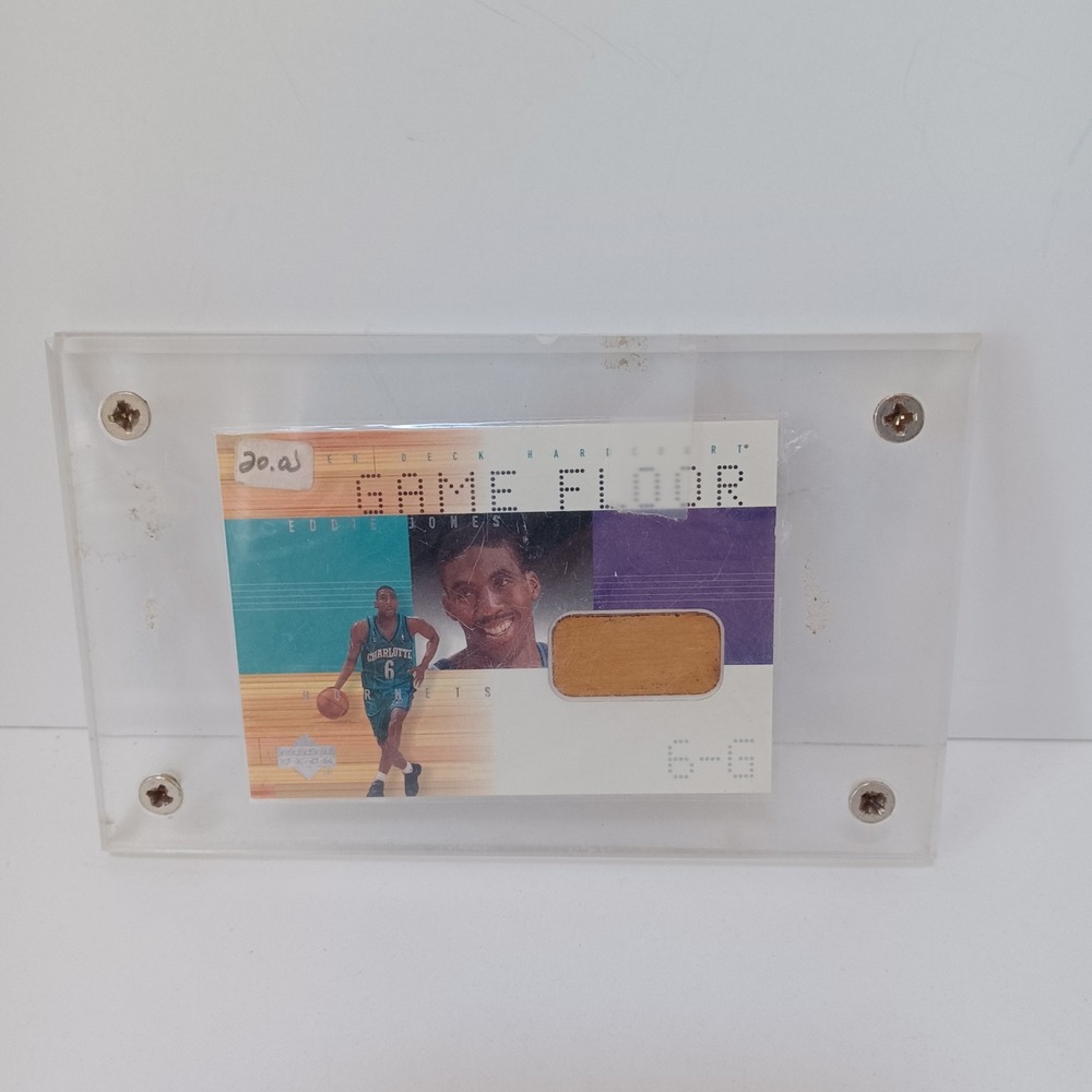 2000-01 Upper Deck Hardcourt Game‎ Used Purple Floor Eddie Jones Ultra Rare